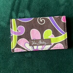 Vera Bradley Purple Punch Card Wallet